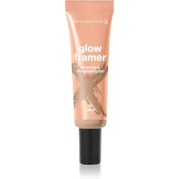 Max Factor Miracle Pure Glow Framer loțiune bronzantă