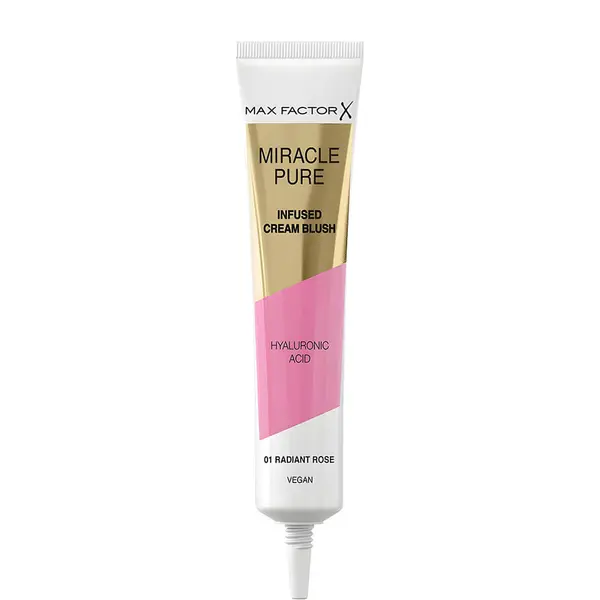 Max Factor Miracle Pure Infused Cream Blush with Hyaluronic Acid - 01 Radiant Rose