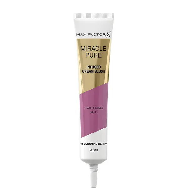 Max Factor Miracle Pure Infused Cream Blush with Hyaluronic Acid - 04 Blooming Berry
