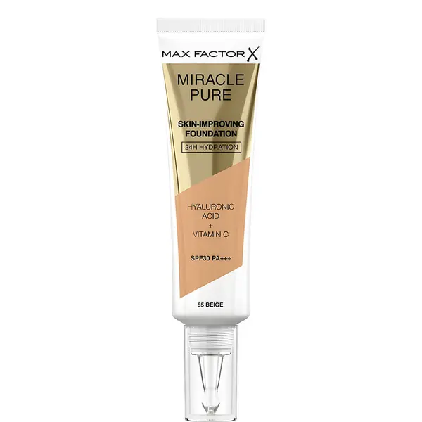 Max Factor Miracle Pure Skin Long-Lasting Foundation SPF 30 30ml - 055 Beige