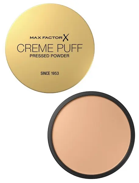 Max Factor Pudră compactă pentru față Creme Puff, 50 Natural, 14 g