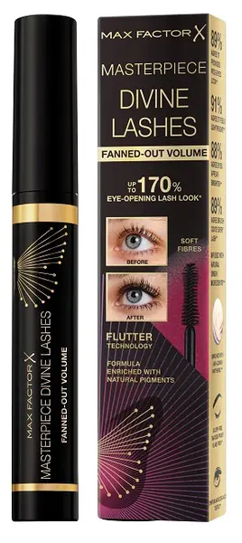 Max Factor Rimel Divine Lashes, 01 Rich Black, 8 ml