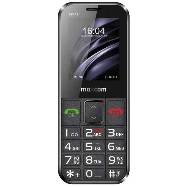Maxcom Telefon, Maxcom, 2G, 32 MB, microSIM, USB Tip C, 2 MPix, Negru