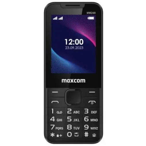 Maxcom Telefon Mobil Maxcom MM248, 4G, Dual Sim, Negru