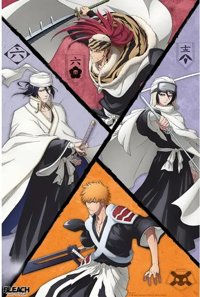 Maxi poster GB Eye Animation: Bleach - Shinigami Group