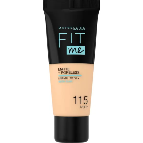 Maybelline FIT ME MATTE Foundation 115 IVORY Volum 1 bucata