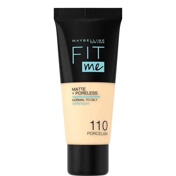 Maybelline Matte + Poreless Foundation (Normal to Oily Skin) - 110 Porcelain