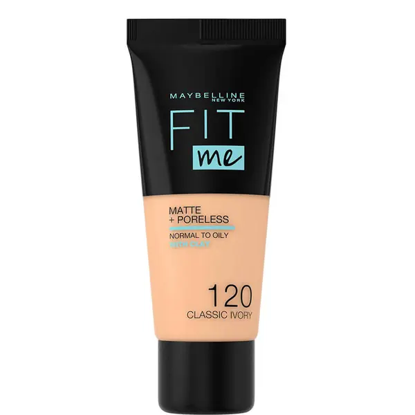 Maybelline Matte + Poreless Foundation (Normal to Oily Skin) - 120 Classic Ivory