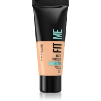 MAYBELLINE NEW YORK Fit Me! Matte+Poreless machiaj mat pentru piele normală și grasă