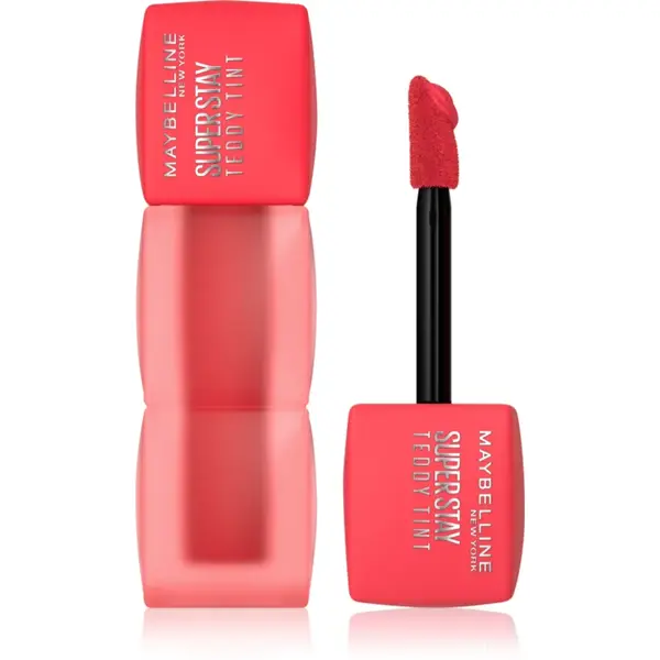 MAYBELLINE NEW YORK SuperStay Teddy Tint ruj cu persistență îndelungată cu efect mat culoare 35 July Forever 5 ml