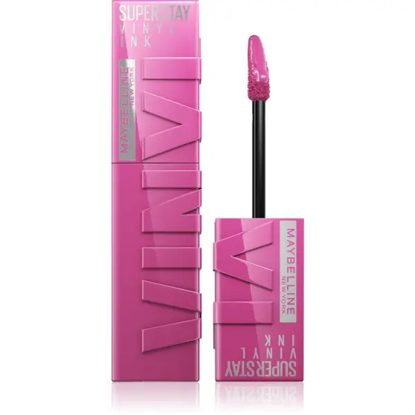 MAYBELLINE NEW YORK SuperStay Vinyl Ink Ruj de buze lichid, de lunga durata 165 EDGY 4.2 ml