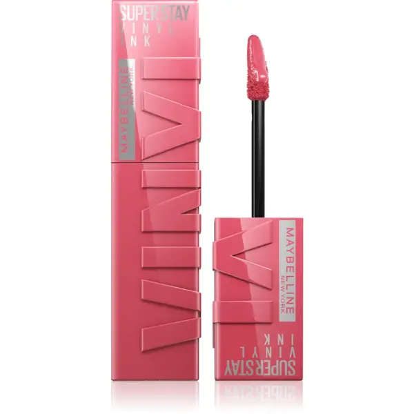 MAYBELLINE NEW YORK SuperStay Vinyl Ink Ruj de buze lichid, de lunga durata 145 ROUGE 4.2 ml