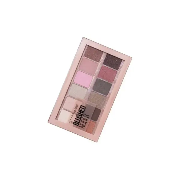 Maybelline Nude Eye Shadow Paleta de fard de pleoape Volum 1.5 Light medium