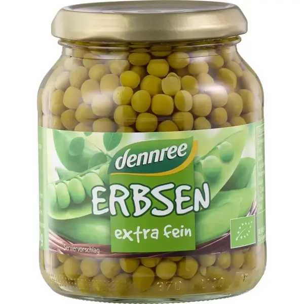 Mazare extrafina la borcan, eco - 330 g