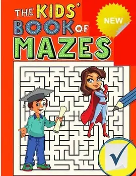 Maze Puzzle Book for Kids: Fun Mazes for Kids, Maze Activity Book: Fun Mazes for Kids, Maze Activity Workbook, Paperback/***