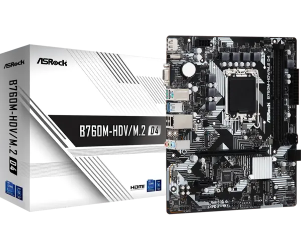 MB Asrock B760M-HDV/M.2 DDR4 MB Asrock B760M-HDV/M.2 DDR4