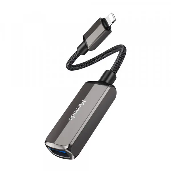 Mcdodo Adaptor OTG Lightning - USB-A McDodo CA-2690, Gri