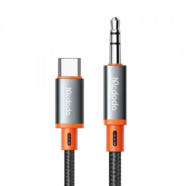 Mcdodo Cablu Audio USB-C - 3.5mm McDodo CA-0820 Castle, 1.2m, Negru