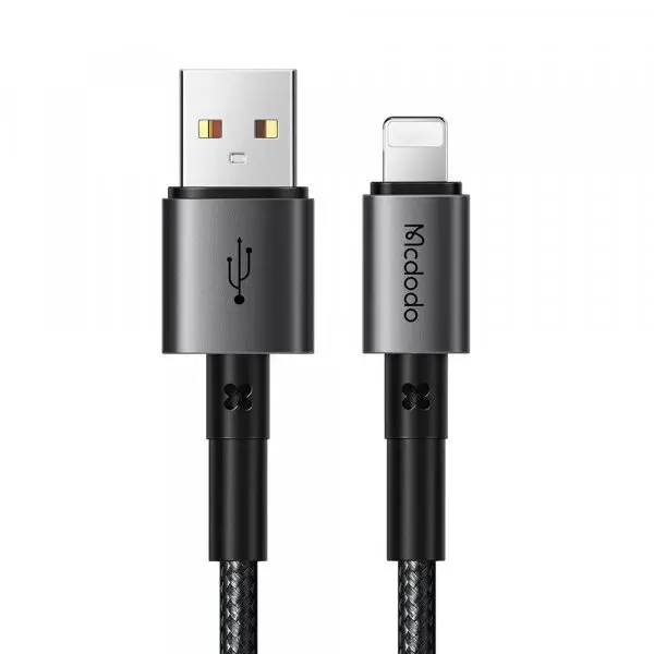 Mcdodo Cablu Date si Incarcare USB-A - Lightning McDodo CA-3580, 18W, 1.2m, Negru