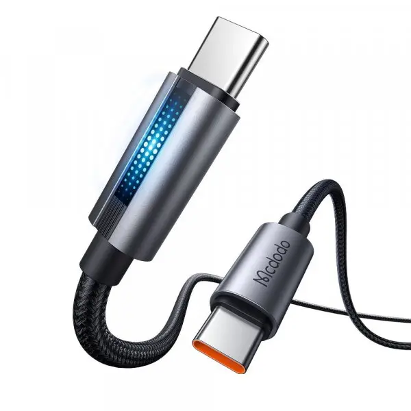 Mcdodo Cablu Date si Incarcare USB-C - USB-C McDodo CA-5740, 100W, 1.2m, Negru