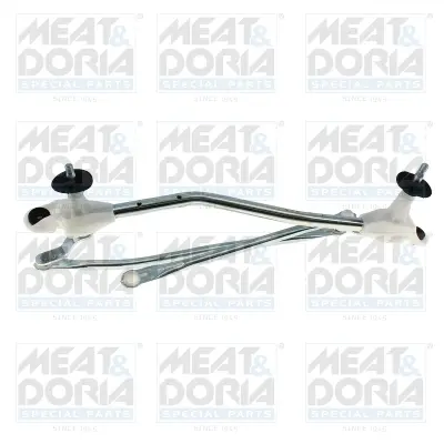 Mecanism stergator parbriz (fara motor) potrivit HONDA JAZZ II 03.02-10.08