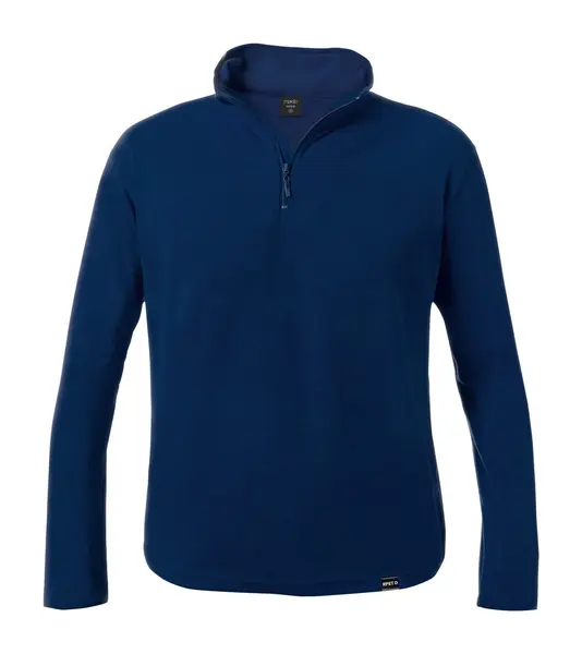 Mecox jachetă fleece RPET - albastru închis