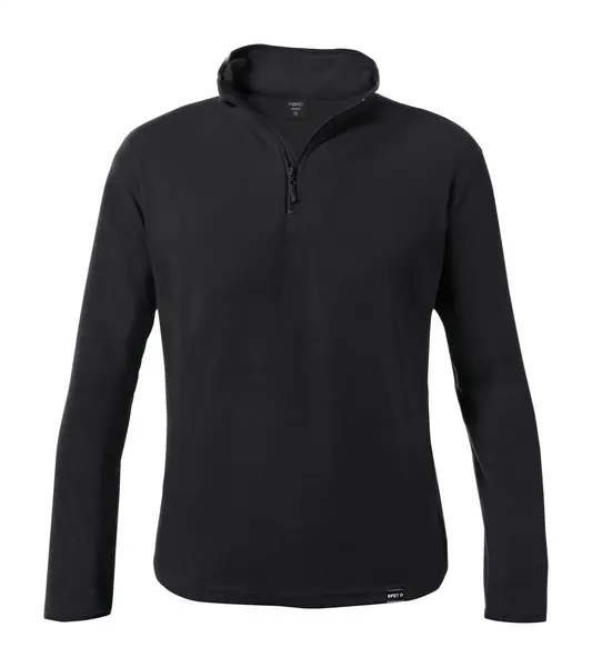 Mecox jachetă fleece RPET - negru