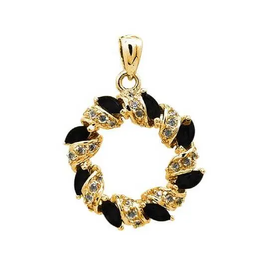 Medalion placat cu aur 18K