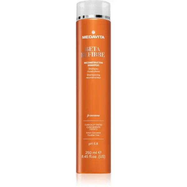 Medavita Beta Refibre Reconstructive Shampoo Sampon restructurare pentru par lipsit de vitalitate 250 ml