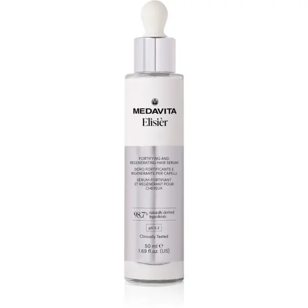 Medavita Elisiér Fortifying And Regenerating Hair Serum ser regenerator pentru păr 50 ml