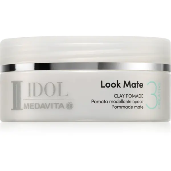 Medavita IDOL Look Mate Clay Pomade pastă de styling pentru o fixare foarte puternică 100 ml