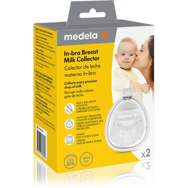 Medela In-bra Breast Milk Collector colectoare pentru laptele matern pentru sutien 2 buc