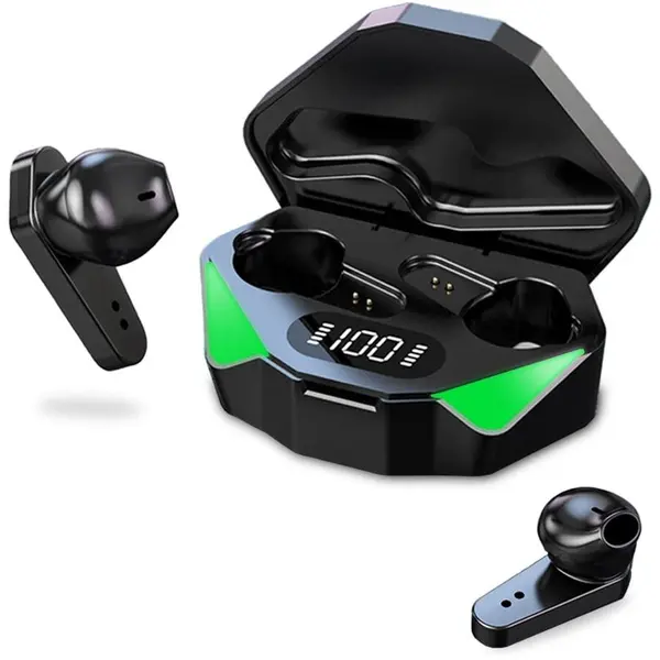 MEDIA TECH Casti True Wireless Media Tech ASSAULT, Bluetooth, Gaming, Sunet HD, Microfon, Negru