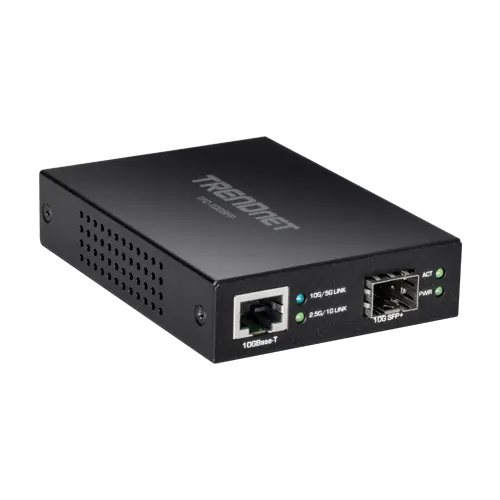 Mediaconvertor 10G SFP+ fibra optica - TRENDnet TFC-10GSFP