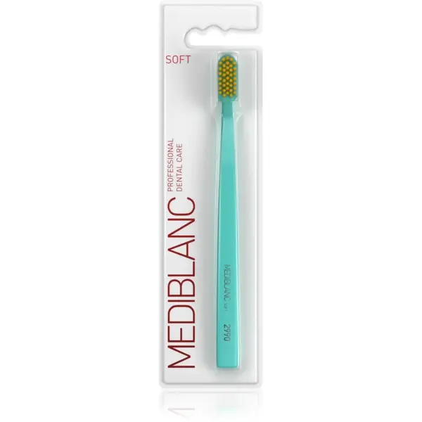 MEDIBLANC 2990 Soft perie de dinti fin Blue 1 buc