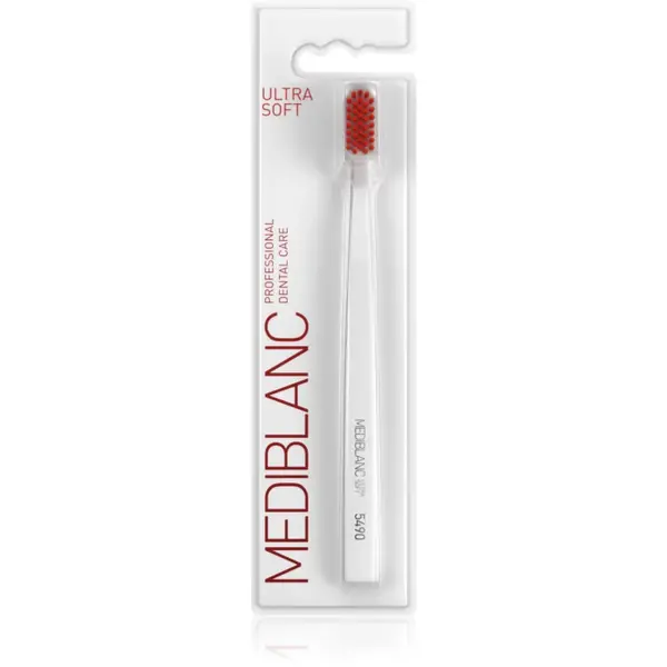 MEDIBLANC 5490 Ultra Soft perie de dinti ultra moale White 1 buc