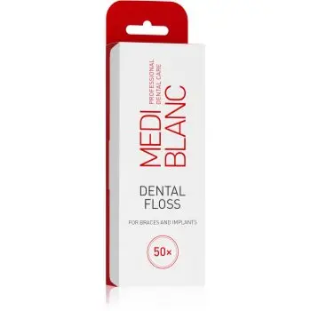 MEDIBLANC Dental Floss For Braces ata dentara pentru implanturi dentare