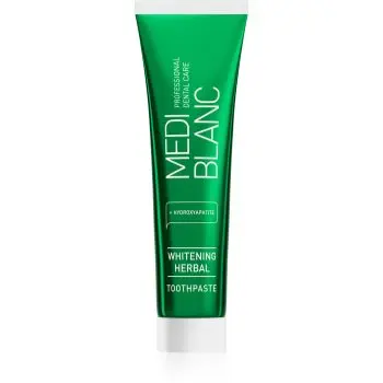 MEDIBLANC Whitening Herbal pastă de dinți cu extract din plante cu efect de albire