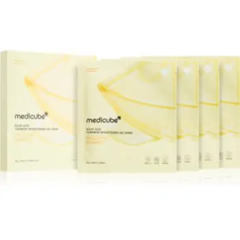 medicube Kojic Acid Turmeric Brightening Gel Mask masca de hidratare si luminozitate cu textura de gel