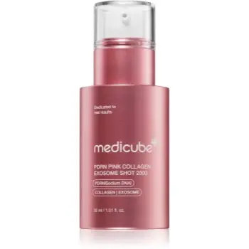 medicube PDRN Pink Exosome Shot Serum 2000 ser regenere piele pentru netezirea pielii si inchiderea porilor