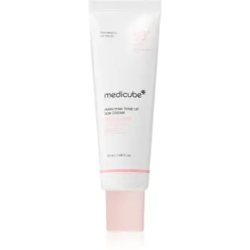 medicube PDRN Pink Tone Up Sun Cream loțiune protectoare hidratantă SPF 50