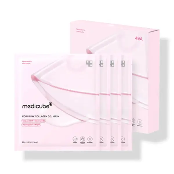 Medicube - Pink Collagen Gel Mask (4 buc * 28 g)