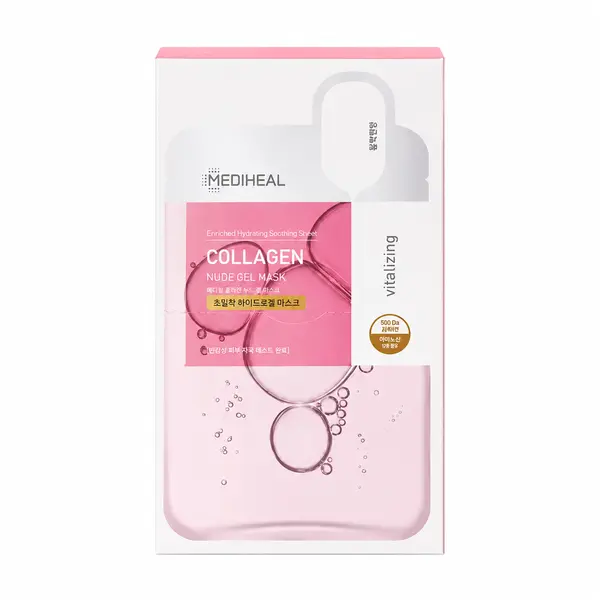 MEDIHEAL – Collagen Nude Gel Mask, 10 Sheets