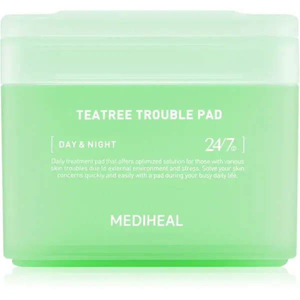 MEDIHEAL Teatree Trouble Pad dischete de tonifiere cu efect calmant 100 buc