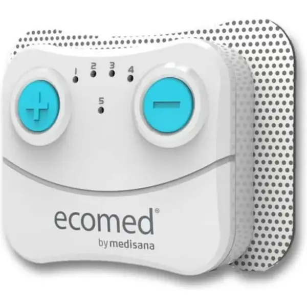 Medisana Aparat de masaj, Ecomed by Medisana 23455, TT-10E, Wireless TENS device, Terapie eficienta pentru ameliorarea durerii fara medicamente