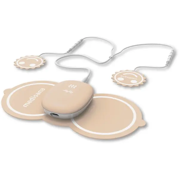 Medisana Aparat de masaj, Electrostimulator pentru ameliorarea durerilor menstruale Medisana TT 250, 20 de niveluri reglabile individual, design subtire, Bej