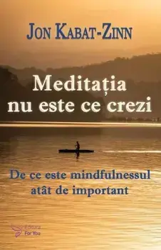 Meditatia nu este ce crezi. De ce este mindfulnessul atat de important/Jon Kabat-Zinn