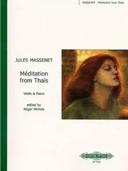 Meditation From Thais For Violin Piano/JULES MASSENET