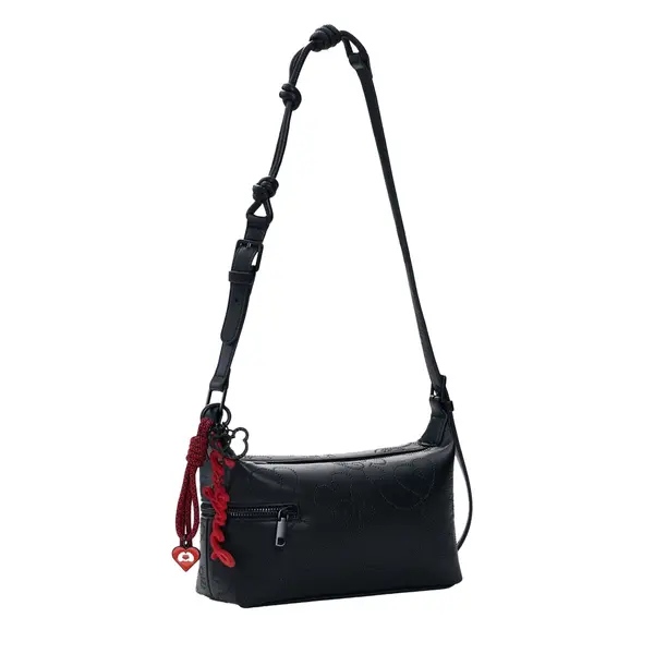 Medium bag with mickey mouse black