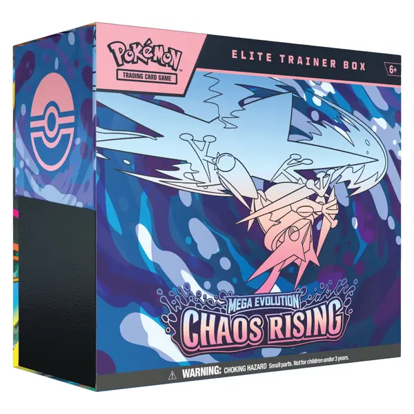 Mega evolution chaos rising elite trainer box